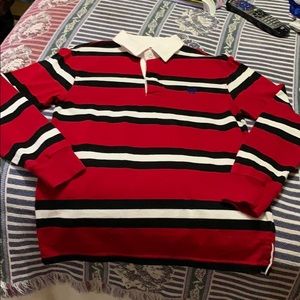 Boy’s long sleeve Chaps polo